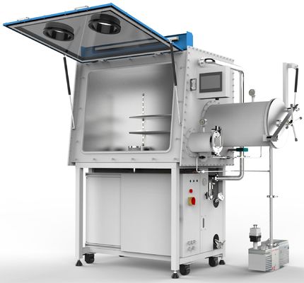 Inert gas glove box ensures water oxygen content ≤0.1ppm and leakage rate ≤ 0.001%vol /h