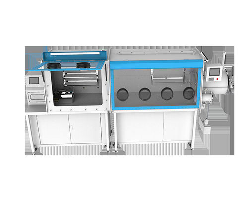 Single-sided Three-station Quenching Furnace Integrated VGB-6-JF Inert Atmosphere Circulating Glove Box