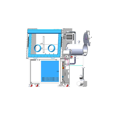 Oil-free Vacuum Pump Inert Gas Glove Box with 1200mm X 800mm X 900mm Size