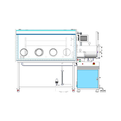 Water Analyzer Inert Gas Glove Box With American UOP Water Absorption Material