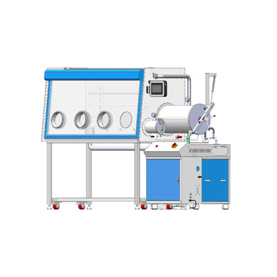 Vacuum Pressure ≤-0.1MPa Inert gas glove box with Single-sided operation and Vacuum Pump