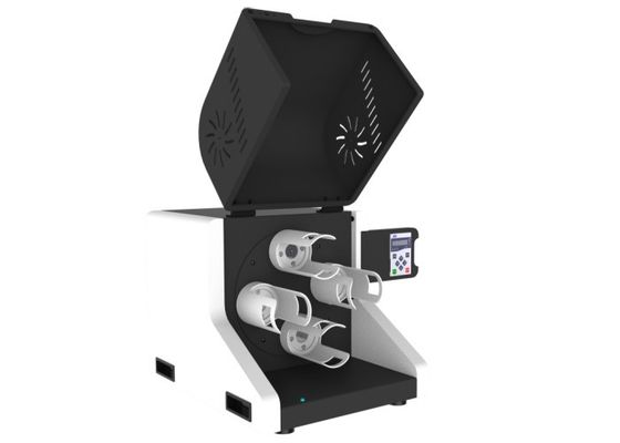 Low Noise Air Cooled Temperature Controlled Nano Grinding Machine 360 Degree 20L Nano Particle Grinder Planetary Ball Mill With 4 Zirconia Corundum Jars