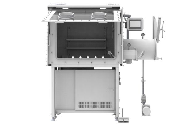 Customized PLC Inert Gas Purification System Inert Gas Protected Glove Box Single Side Lab Stainless Steel Dry Vacuum Entrance Glove Box For Lithium Battery