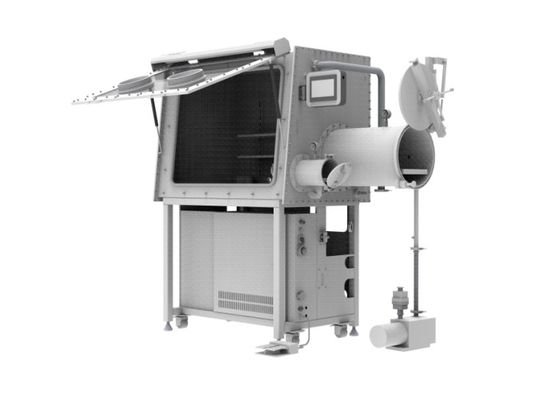 CE Certificated Inert Gas Glove Box Lab Vacuum Glove box Single Station Glove Box For No Pollution Scientific Research Operating Testing Chamber Box Stainless Steel Vacuum Glove Box
