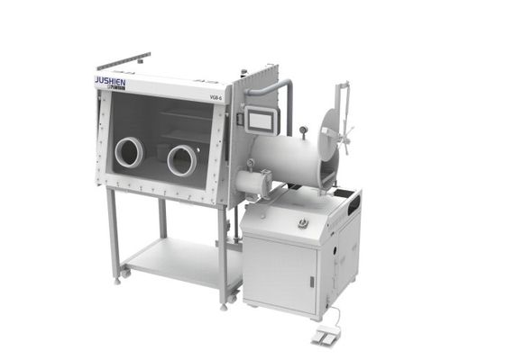 Battery Fabrication Equipment Lab Stainless Steel Vacuum Operation Glove Box With Water And Oxygen Purification System Single Side Vacuum Glove Box With H2O & O2 Purification System