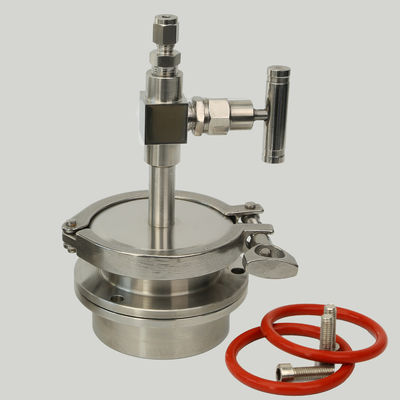 Ductile Iron Pipe Tube Furnace Flange ISO KF Fittings 1/4 Inch Tube Furnace Flange for Lab