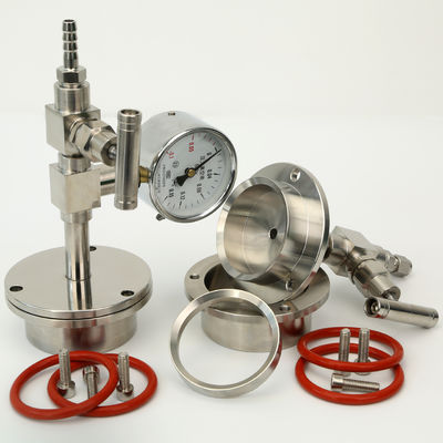 NW16 Stainless Steel KF Flanges And Fittings 30mm OD