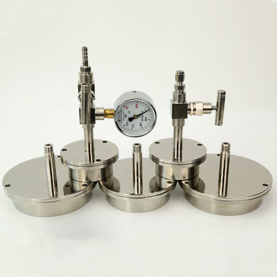Stainless steel 304 flange seat tube furnace special flange water cooling non-standard high vacuum flange seal custom factory