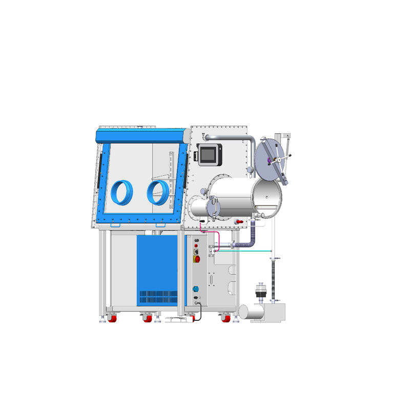 220V/50Hz Power Supply Inert Gas Glove Box With Oil-free Vacuum Pump