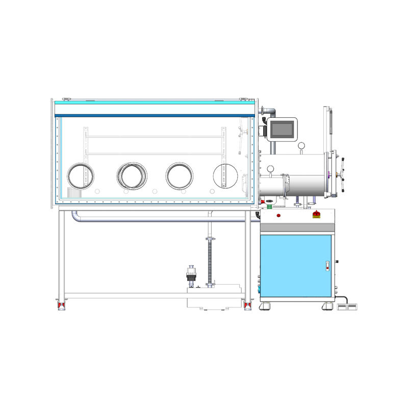 Water Analyzer Inert Gas Glove Box With American UOP Water Absorption Material