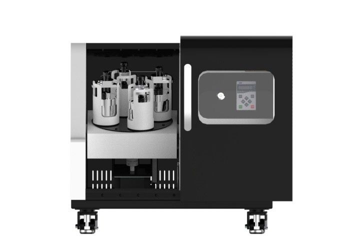 Lab High-End Small Vertical Omnidirectional Planetary Ball Mill Machine For Lithium Battery Powder Grinding 0.4 L