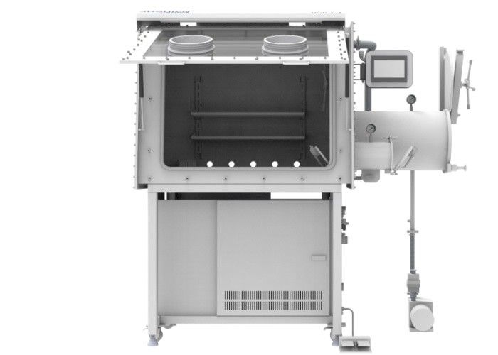 Customized PLC Inert Gas Purification System Inert Gas Protected Glove Box Single Side Lab Stainless Steel Dry Vacuum Entrance Glove Box For Lithium Battery