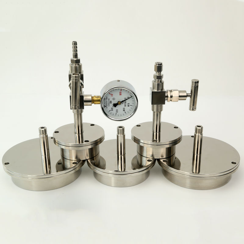 Stainless steel 304 flange seat tube furnace special flange water cooling non-standard high vacuum flange seal custom factory